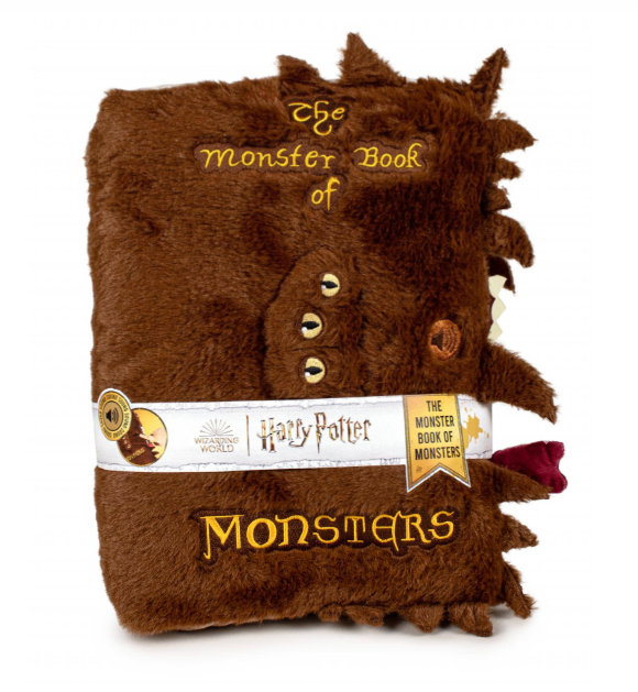 HARRY POTTER - Peluche Livre Monstre Sonore - 35cm