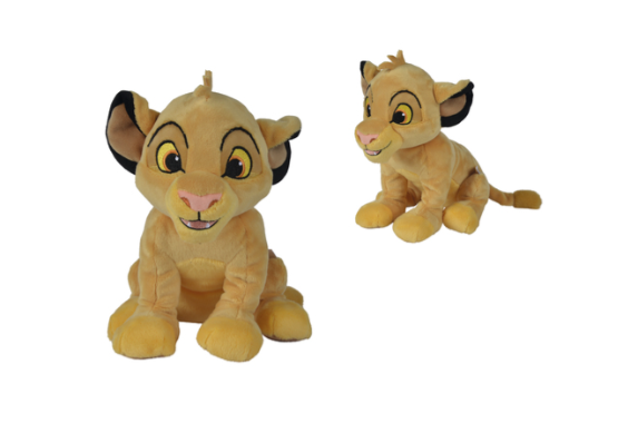 DISNEY - Le Roi Lion - Peluche Simba 25cm