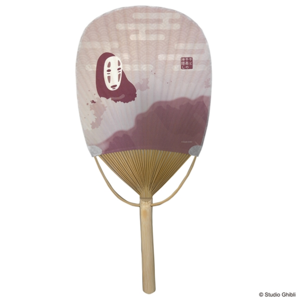 GHIBLI - Le Voyage de Chihiro - Eventail Chihiro & No Face dans train -