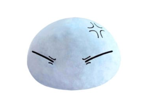 SLIME - Coussin/Peluche Rimuru Slime 25cm énervé