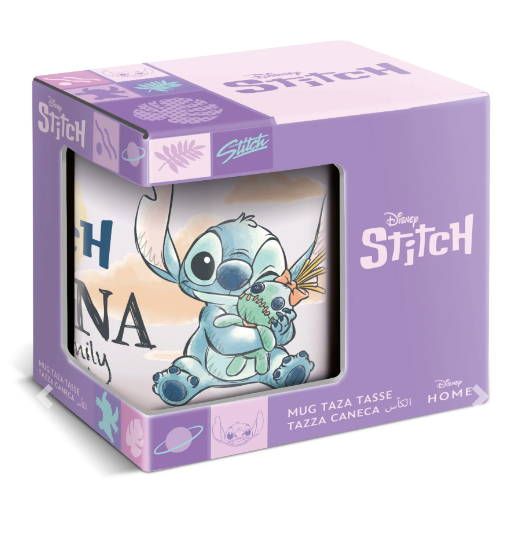DISNEY - STITCH & ANGEL - Ohana - Mug céramique 325ml