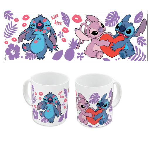 DISNEY - STITCH & ANGEL - Mug "Love" 325ml