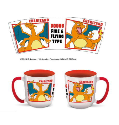 POKEMON - Mug Dracaufeu Elite Intérieur Coloré - 384ml