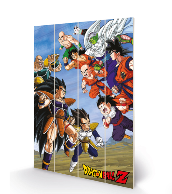 DRAGON BALL Z - Battle Clash - Impression sur bois 20x29.5