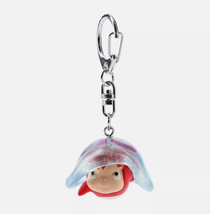 GHIBLI - PONYO SUR LA FALAISE - Porte-clé Ponyo et Méduse