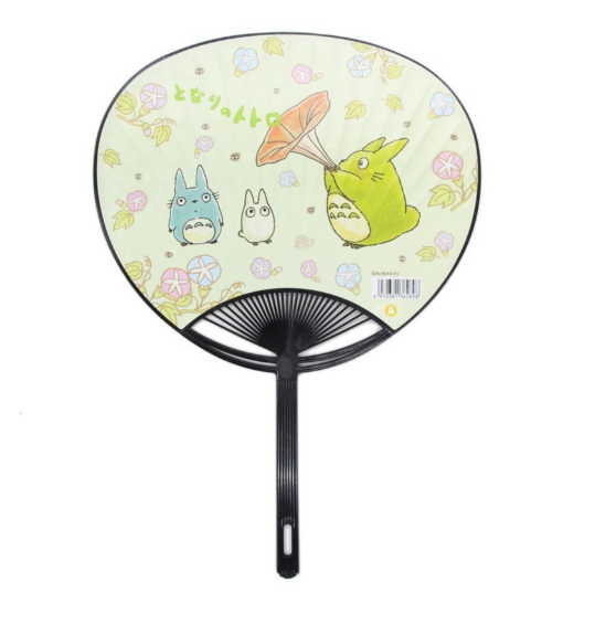 GHIBLI - MON VOISIN TOTORO - Totoro à la pêche - Eventail 345x243x3mm