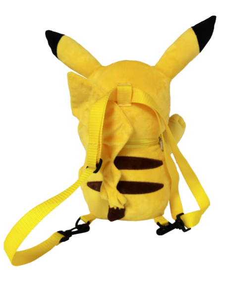 POKEMON - Sac à dos peluche Pikachu