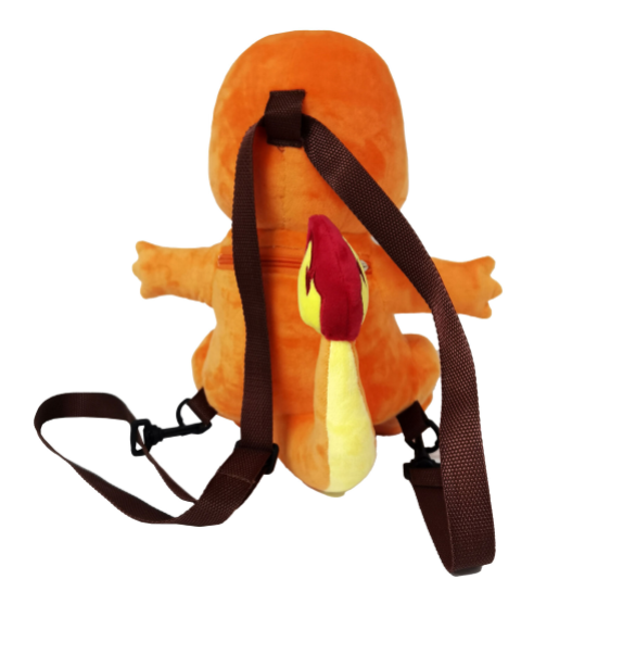 POKEMON - Salamèche - Sac à dos Peluche 35cm