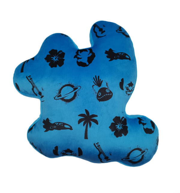DISNEY - LILO & STITCH - Coussin 3D Stitch & Souillon