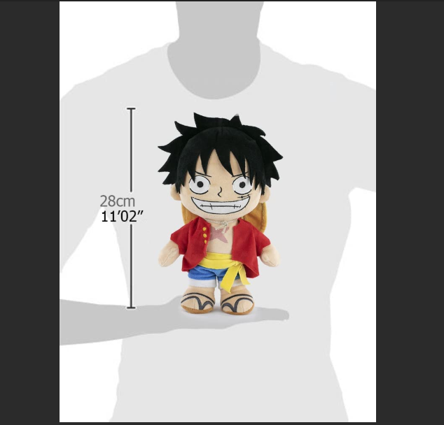 ONE PIECE - Luffy - Peluche 28cm