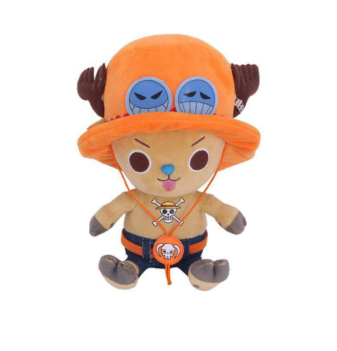 ONE PIECE - Peluche Chopper x Ace 12cm