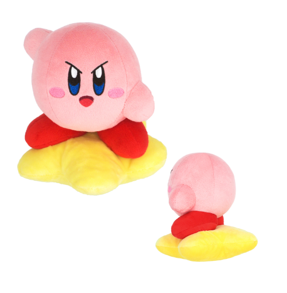 KIRBY - Kirby sur étoile - Peluche 17cm