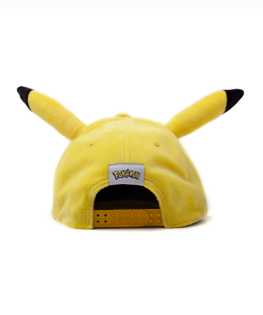 POKEMON - Pikachu - Casquette Snapback Premium Plush