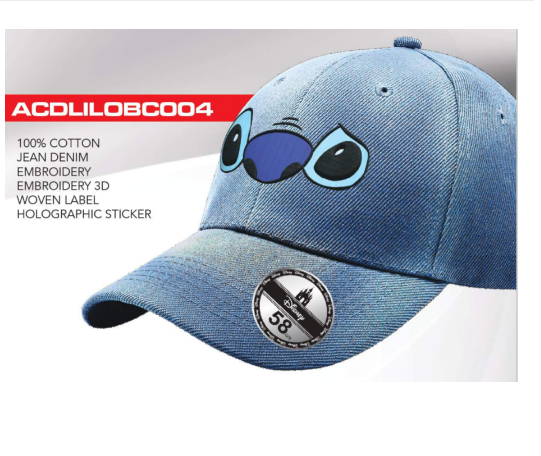 DISNEY - LILO & STITCH - Casquette de Baseball Ohana