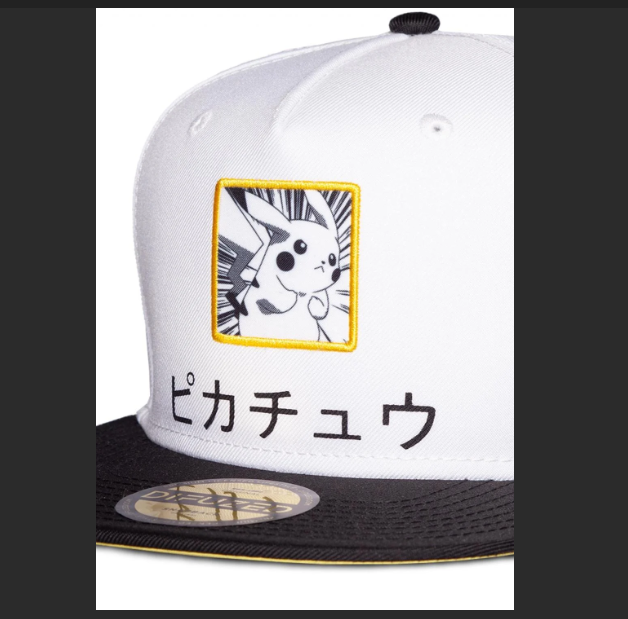 POKEMON - Casquette Snapback - Pikachu