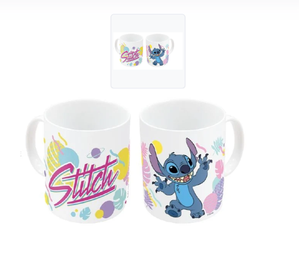 DISNEY - STITCH - Hawaian Flower - Mug céramique 325ml