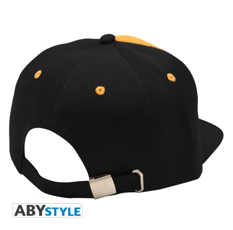 ONE PIECE - Casquette snapback- Noir & Jaune - Trafalgar