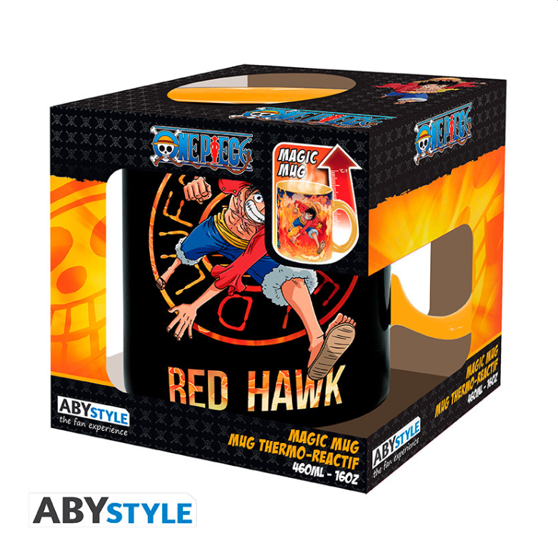 ONE PIECE - Mug Heat Change - 460 ml - Luffy & Sabo