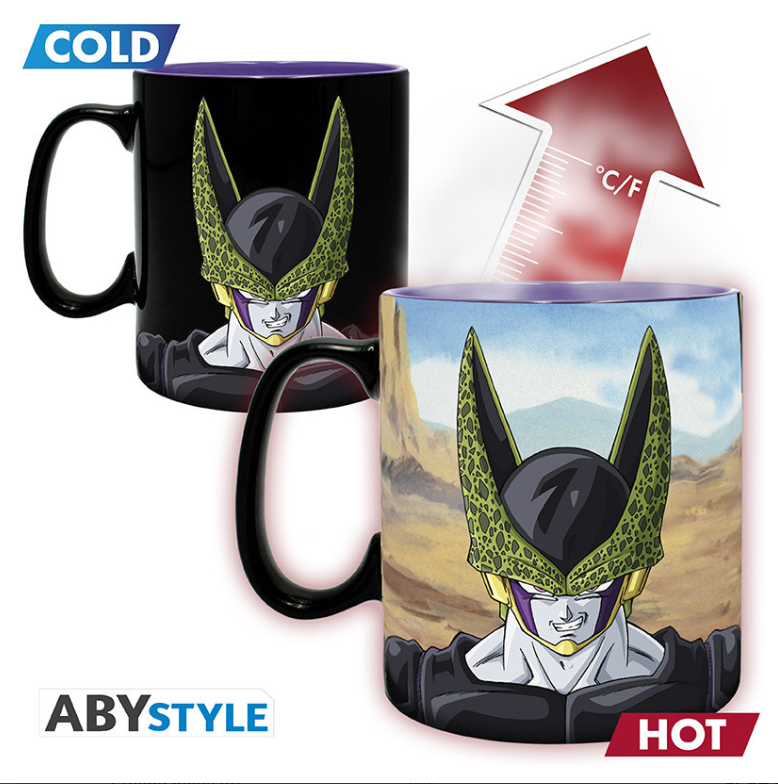 DRAGON BALL -Mug Heat Change- 460 ml - DBZ/ Gohan Cell