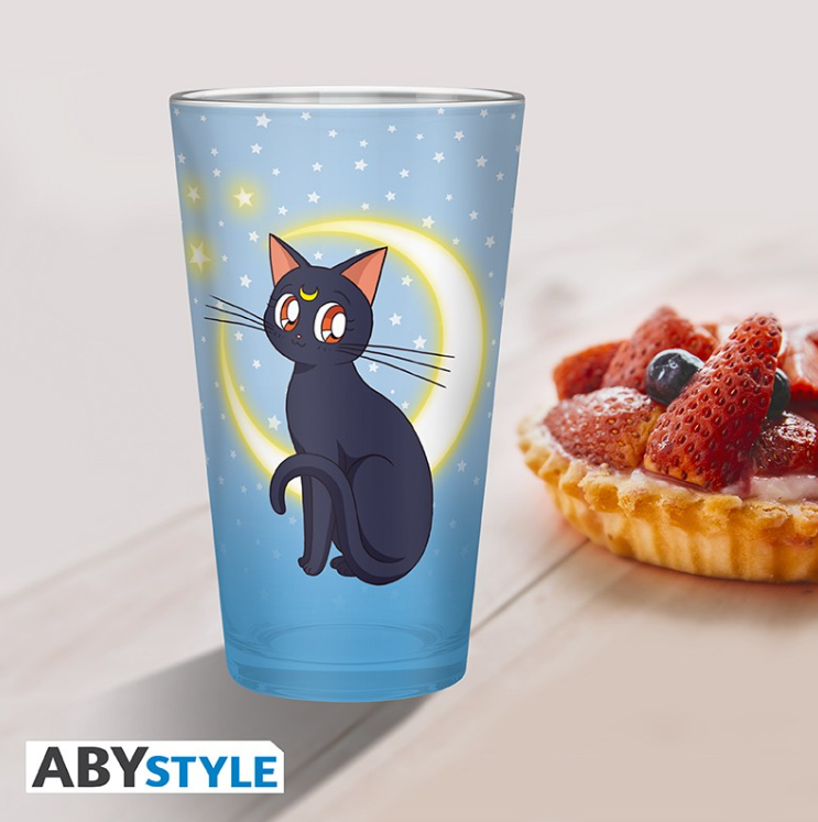 SAILOR MOON - Verre XXL - 400 ml - Luna & Artemis