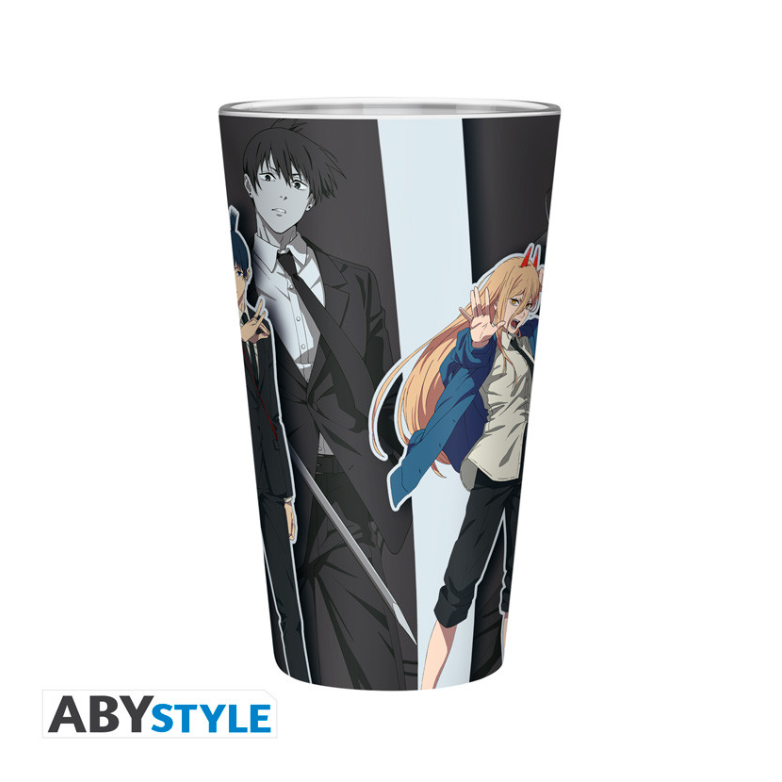CHAINSAW MAN - Verre XXL - 400 ml - Trio