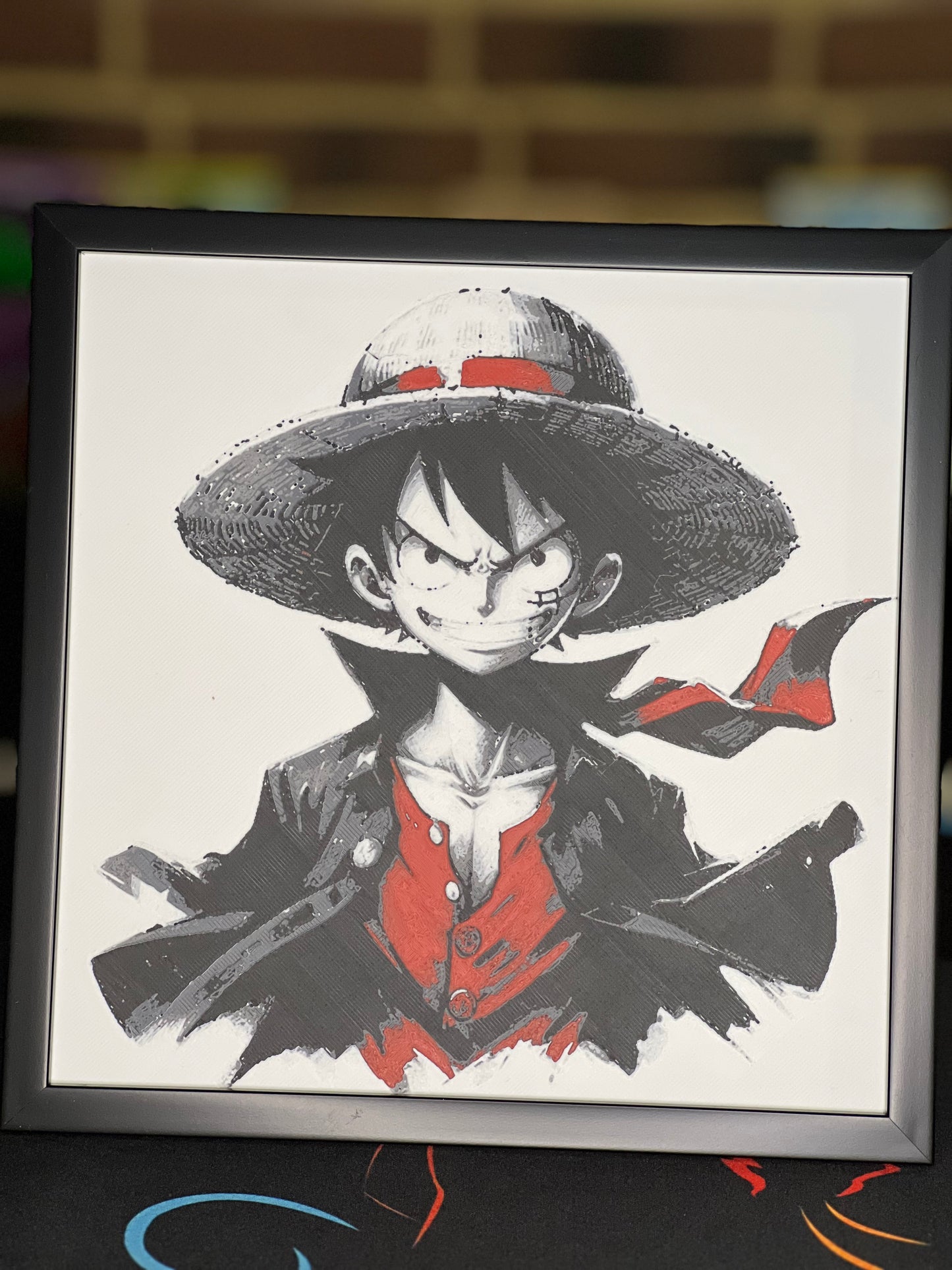 Cadre Luffy One Piece