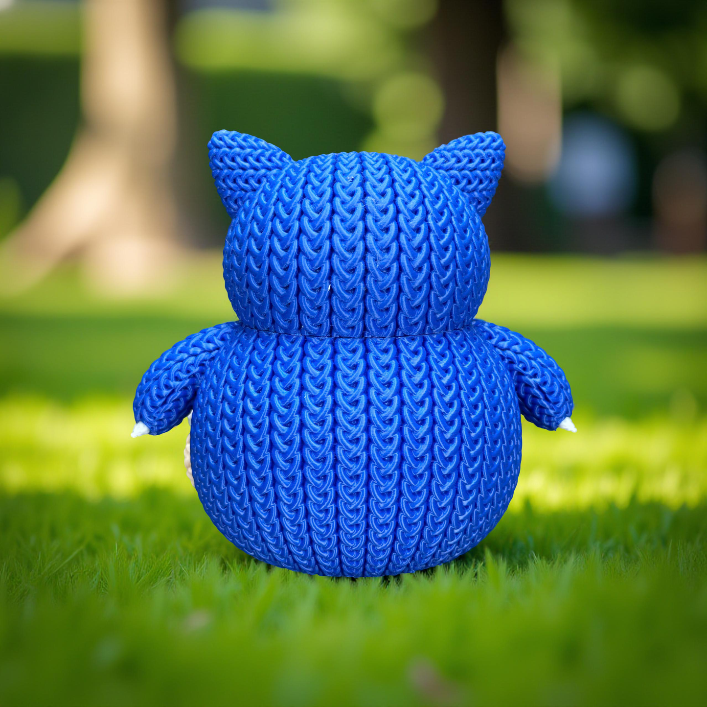 Figurine Ronflex Crochet / Knitted Snorlax