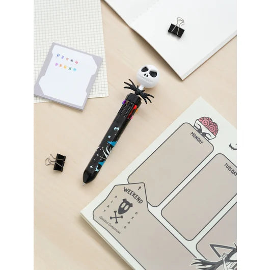 L'ETRANGE NOEL de Mr JACK - Jack - Stylo-Bille 10 couleurs 3D