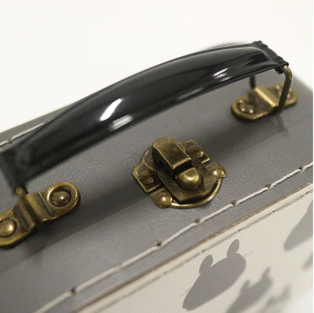 MON VOISIN TOTORO - Totoro Gris - Valisette 12.5x15.6x6.8cm