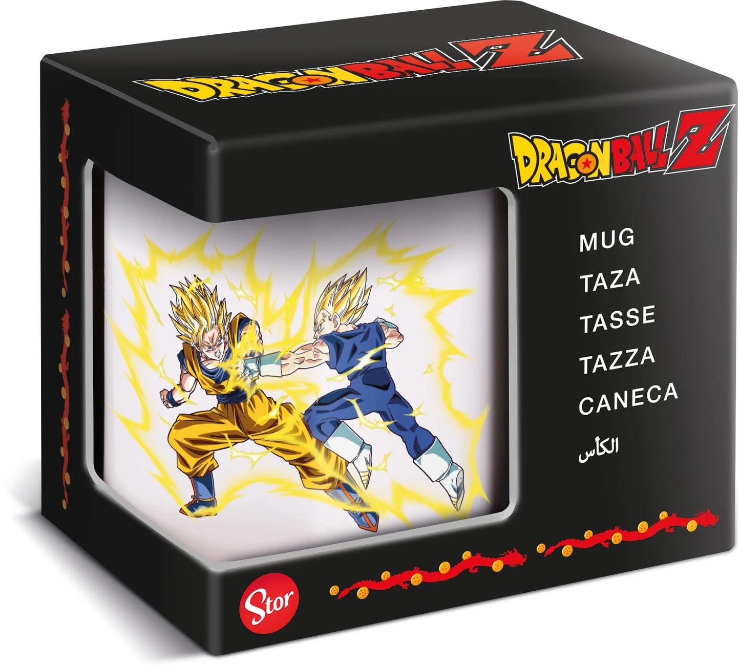 DRAGON BALL Z - Goku Vs Vegeta - Mug céramique 325ml