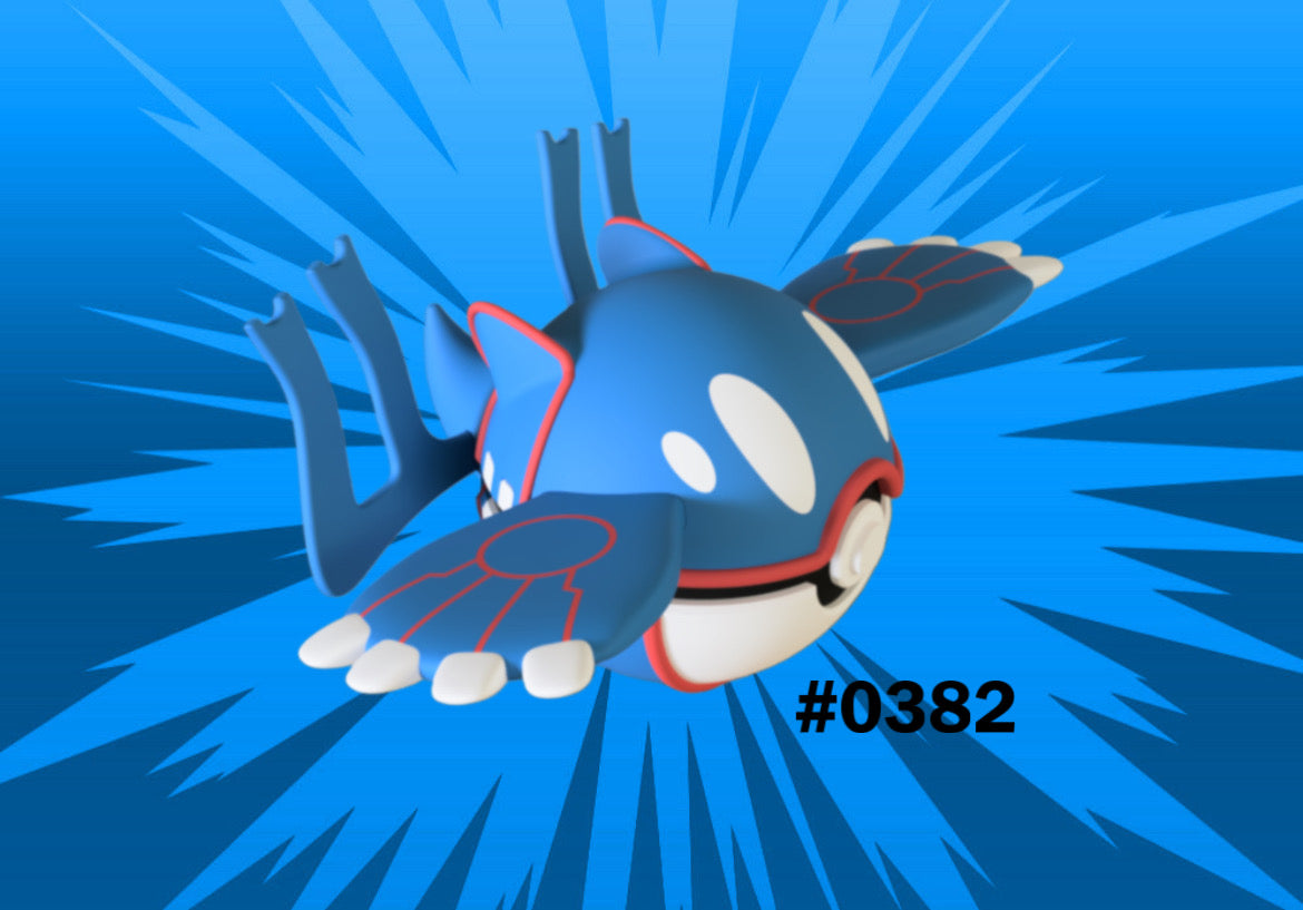 Pokeball Kyogre