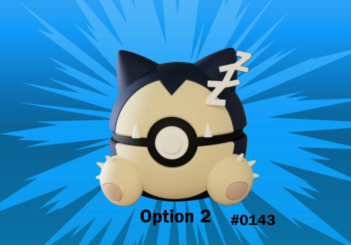 Pokeball Ronflex / Snorlax