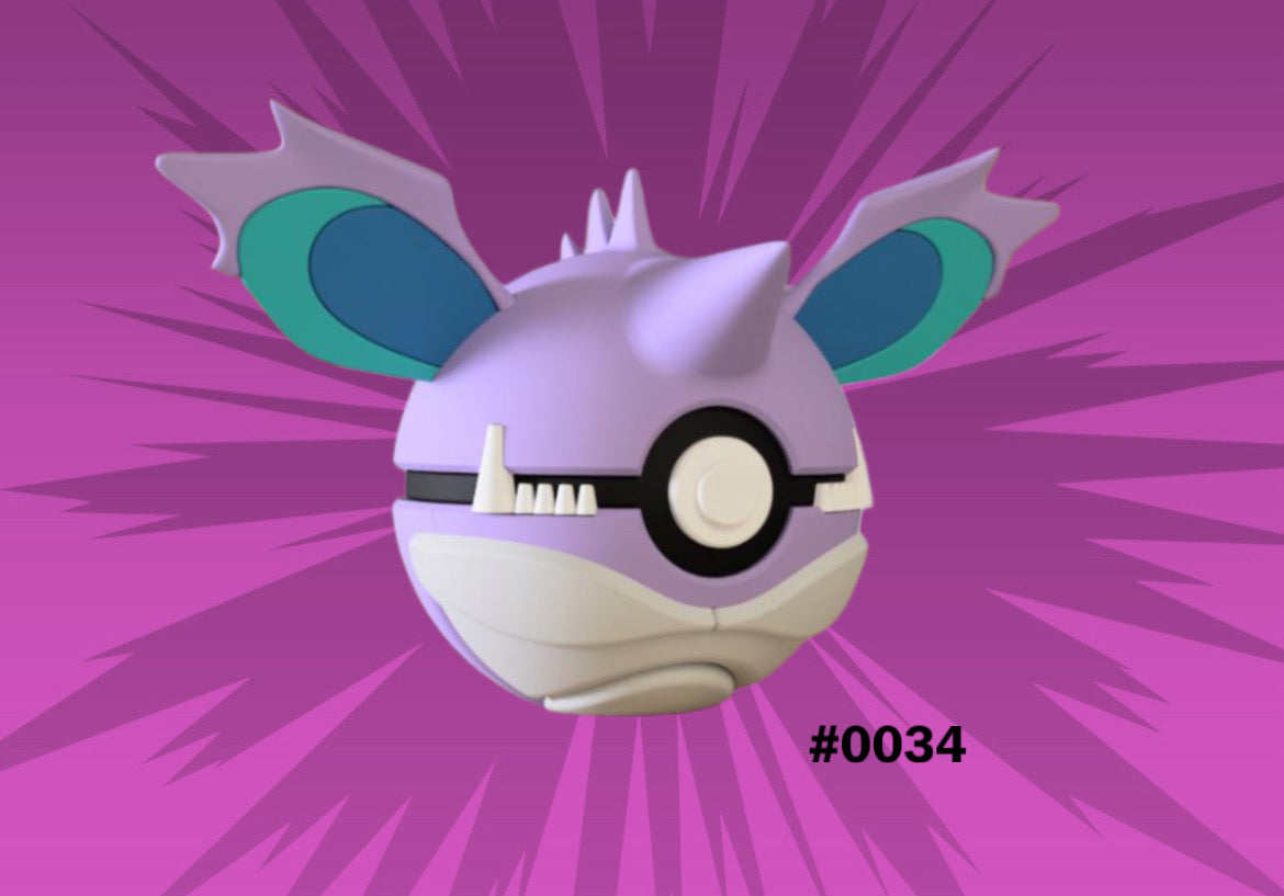 Pokeball Nidoking