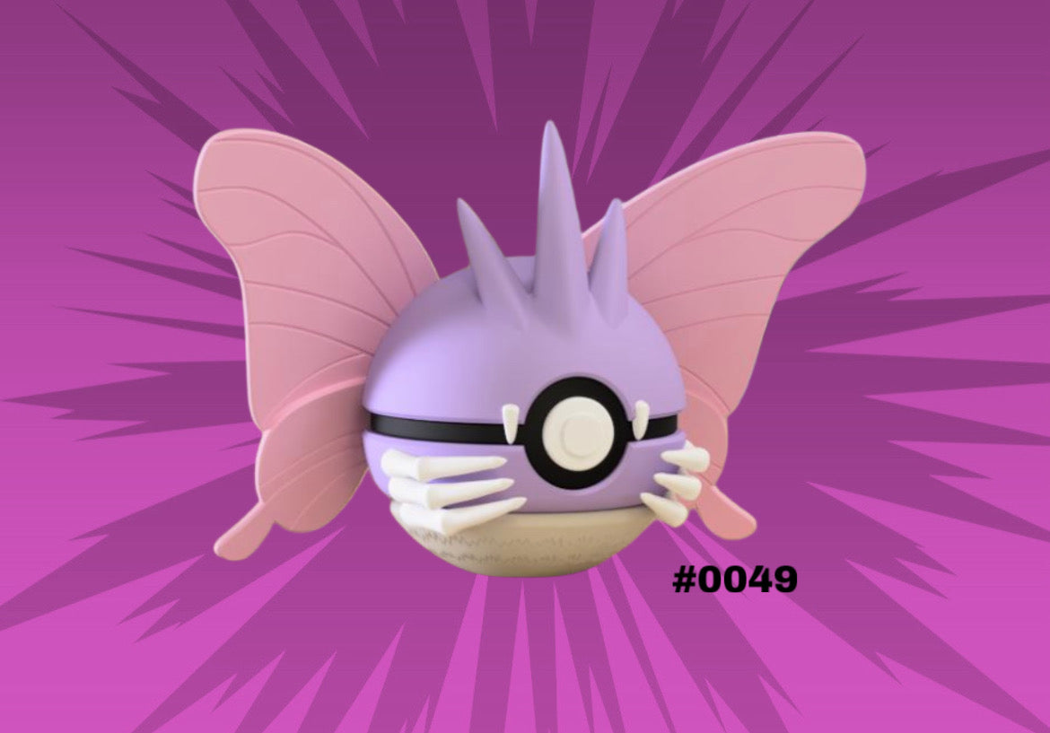 Pokeball Aéromite / Venomoth