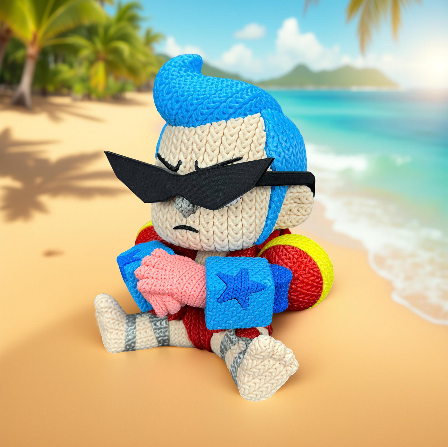 Figurine Franky Crochet / Knitted Franky