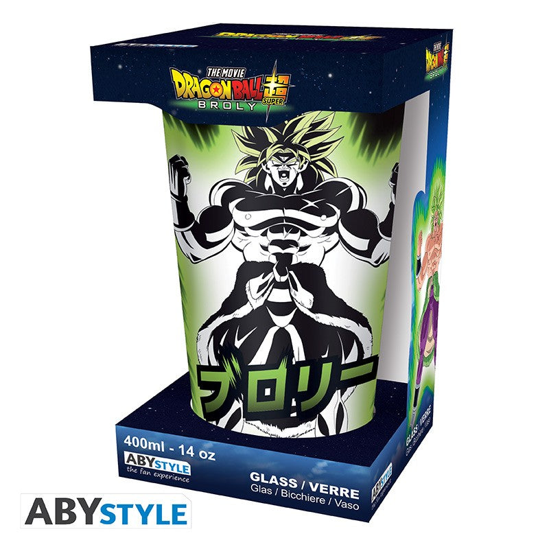 DRAGON BALL - Verre XXL - 400 ml - Broly/Gogeta