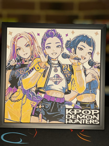 Cadre K-Pop Demon Hunter - Trio