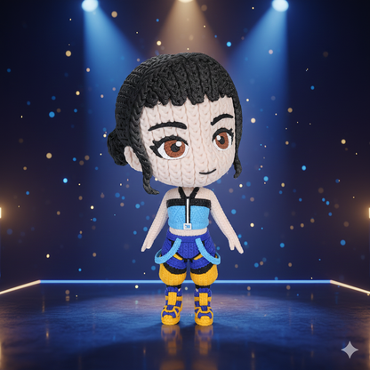 Figurine Zoey Crochet / Knitted Zoey