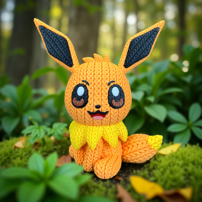 Figurine Evoli Crochet / Knitted Eevee