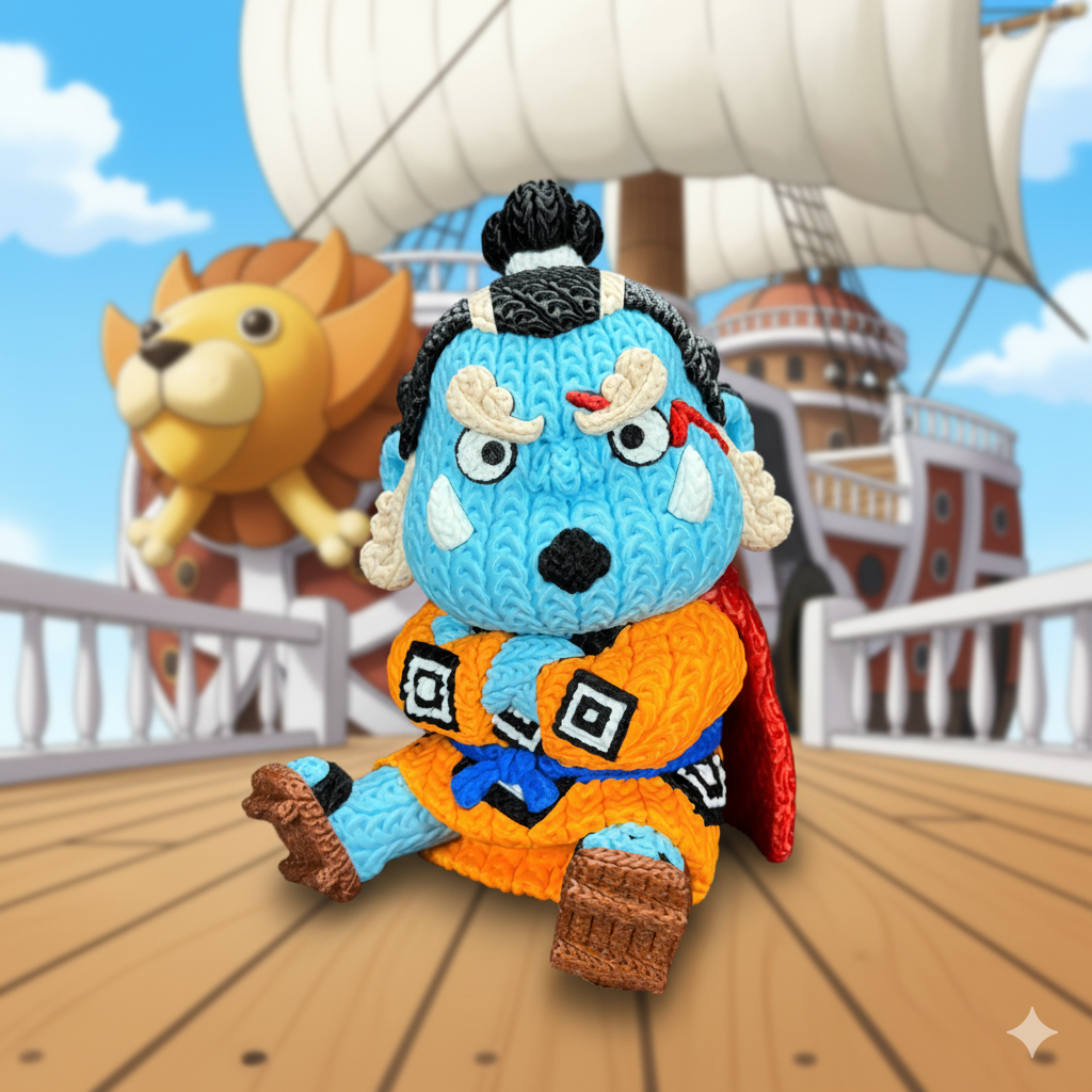 Figurine Jinbe Crochet / Knitted Jinbe