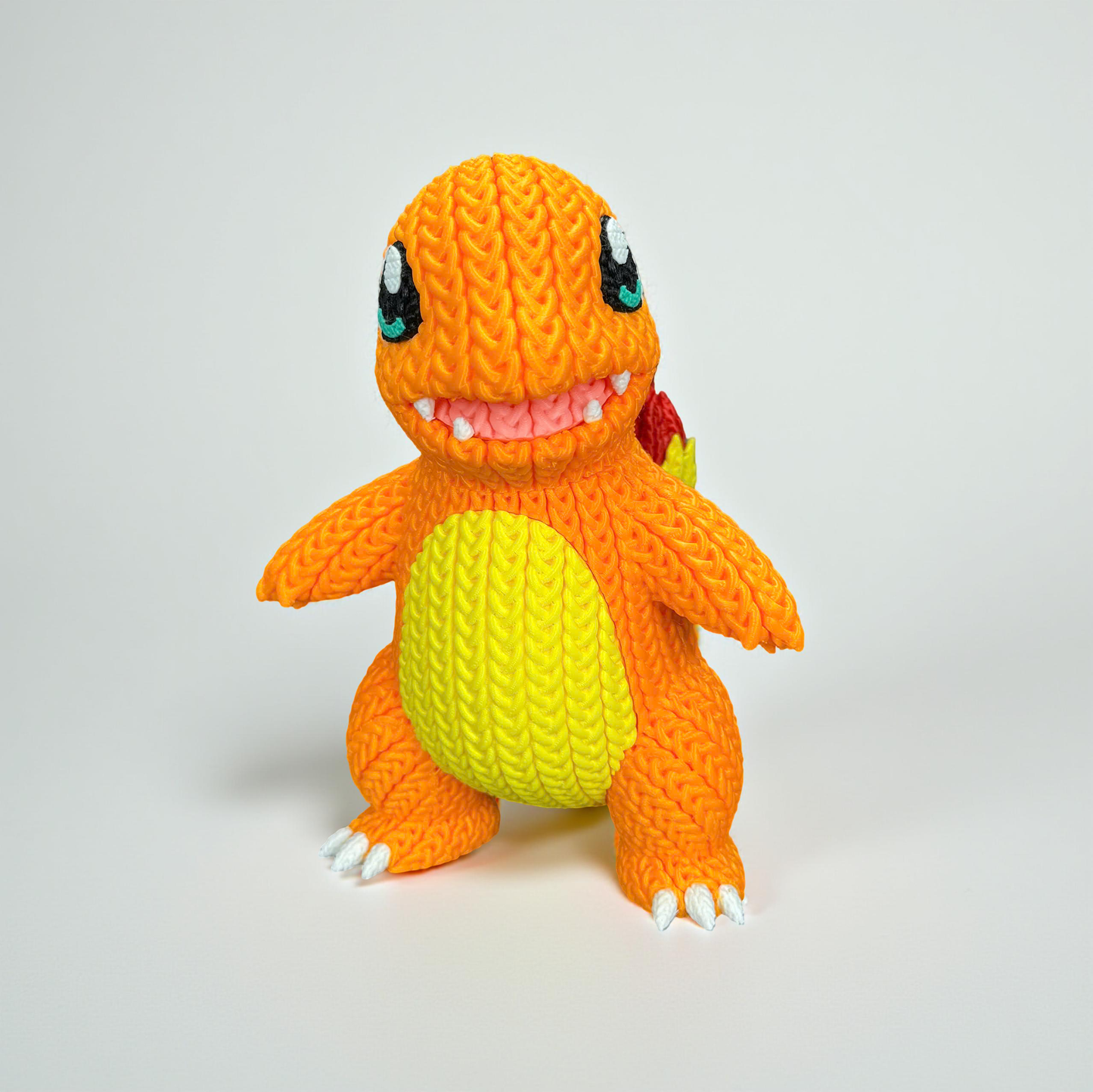 Figurine Salamèche Crochet / Knitted Charmander