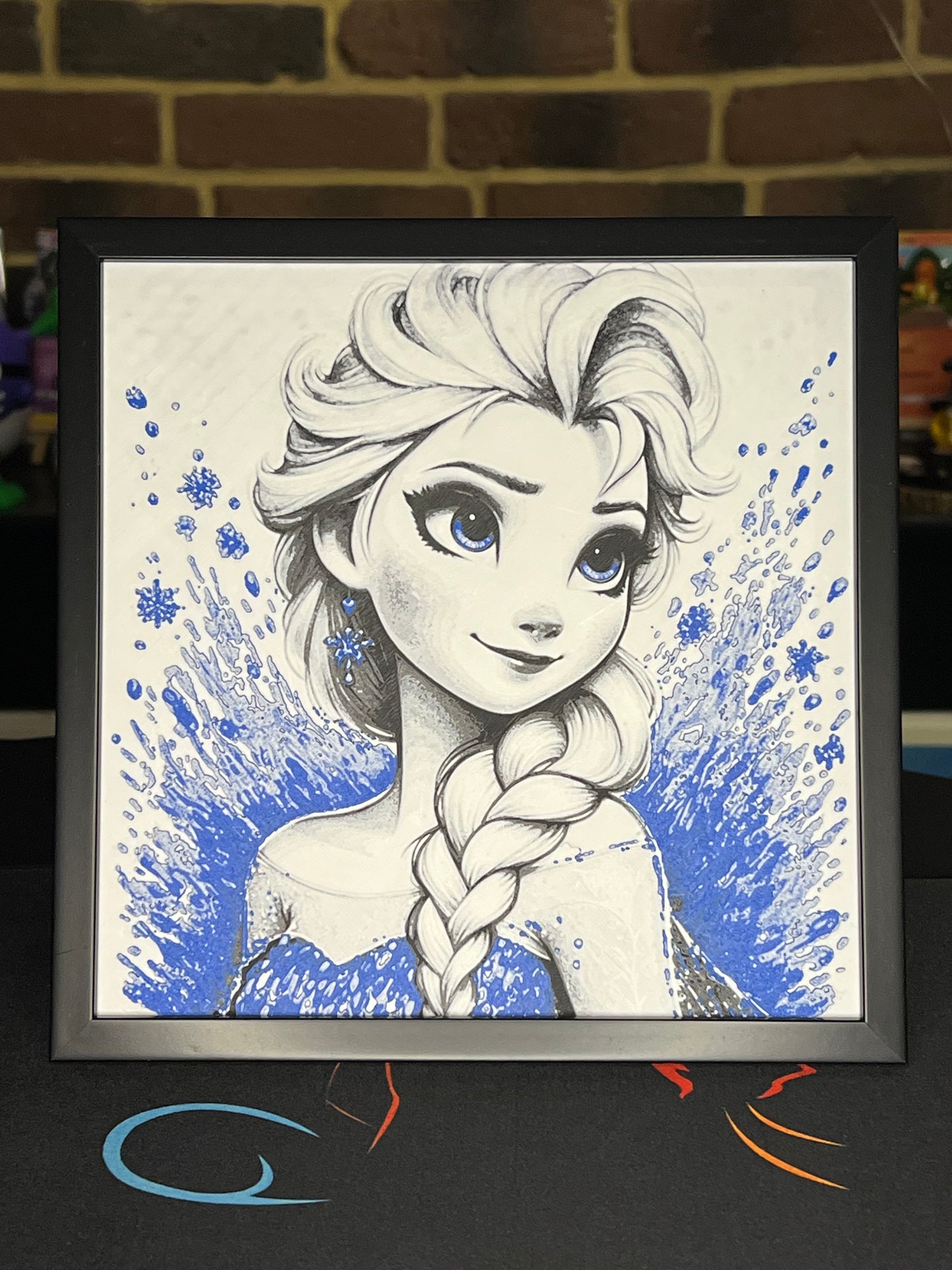 Cadre Elsa La reine des neiges