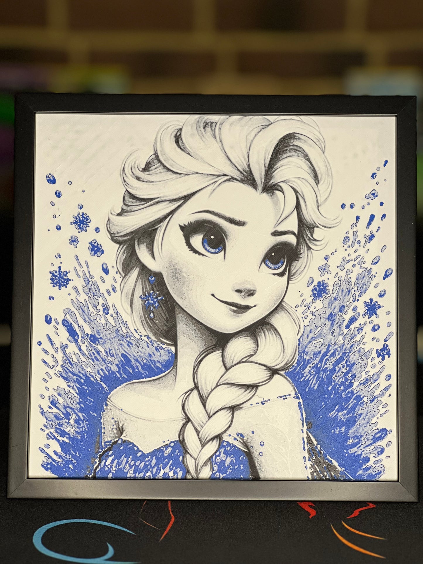 Cadre Elsa La reine des neiges