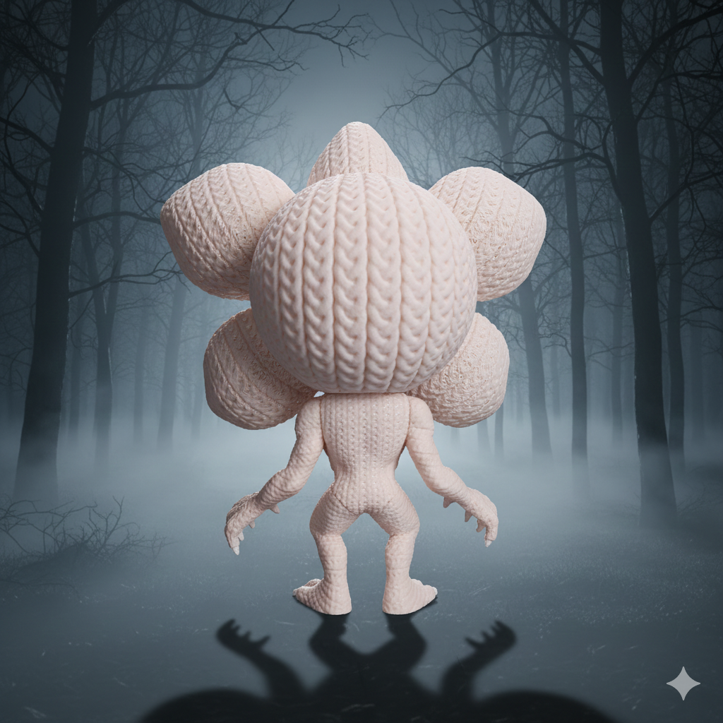 Figurine Demogorgon Crochet / Knitted Demogorgon