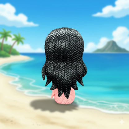 Figurine Nico Robin Crochet / Knitted Nico Robin