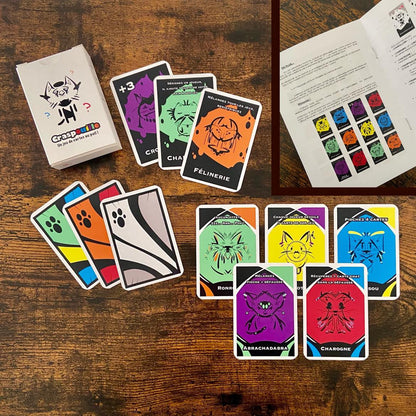 Jeu de cartes  "Craspouille"