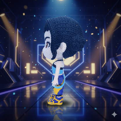 Figurine Zoey Crochet / Knitted Zoey