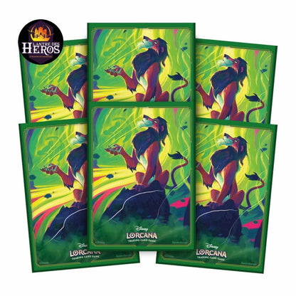 DISNEY - Protège cartes "Scar" Lorcana Chapitre 6 "La Mer Azurite"