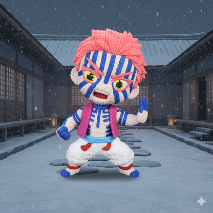 Figurine Akaza Crochet / Knitted Akaza