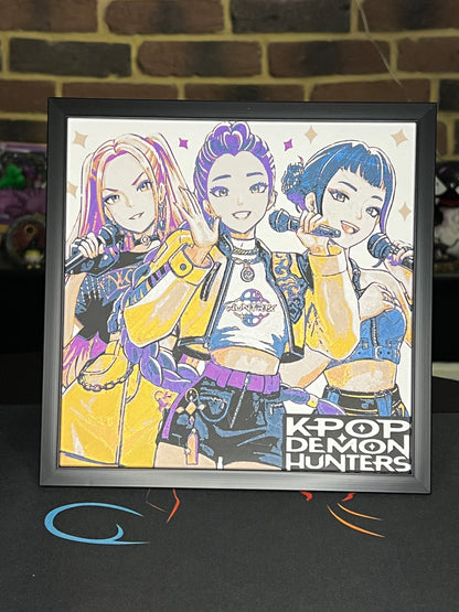 Cadre K-Pop Demon Hunter - Trio
